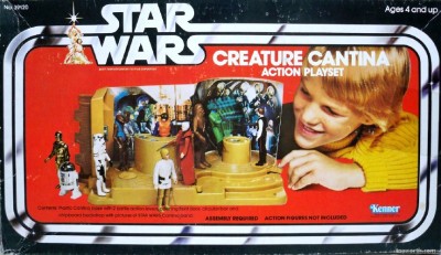 Kenner - Guerres Astrologique Playsets, Partie 1 carton mort Étoiles et Créature Cantinas