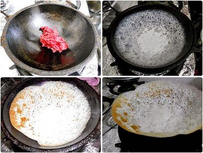 Recette Kerala Appam, La cuisine est facile