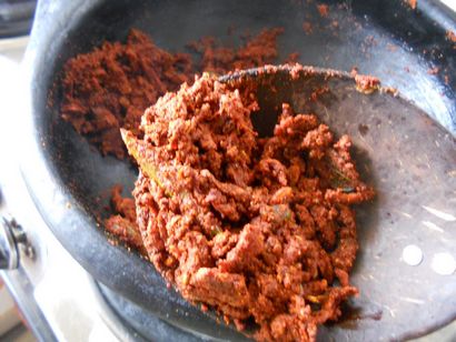 Kerala Curry de poisson, Nadan Curry de poisson (Kottayam style), la cuisson est facile