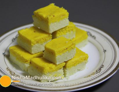 Kesar recette burfi de poudre de lait