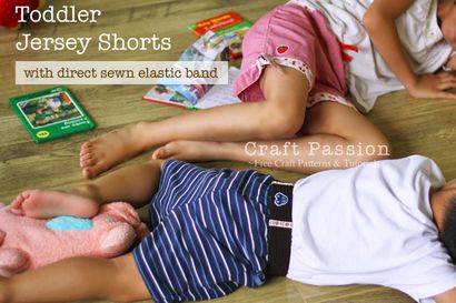 Shorts enfant - Patron de couture gratuit - Tutorial, Passion Craft