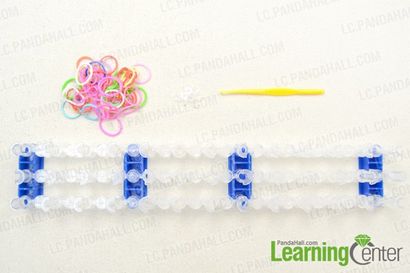 Bijoux enfants sur Comment faire Colorful Rubber Band Bracelet Bague avec Loom (comment faire bracelet métier à tisser croix) Bijoux enfants sur Comment faire Colorful Rubber Band Bracelet Bague avec Loom