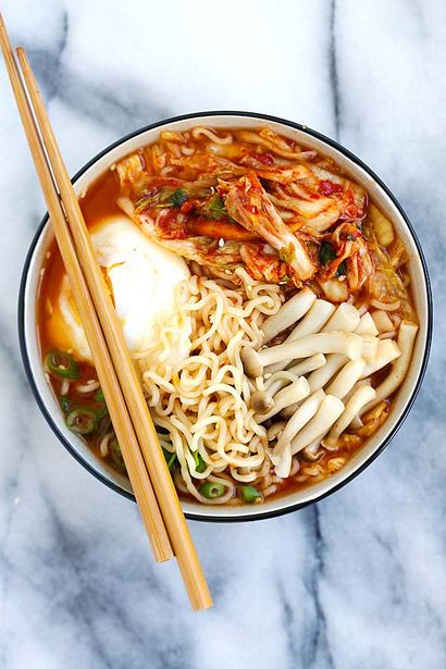 Kimchi Ramen, facile délicieuses recettes