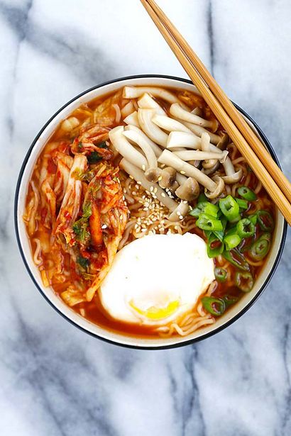 Kimchi Ramen, facile délicieuses recettes