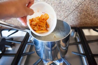 Kimchi Ramen Recette - 15 minutes