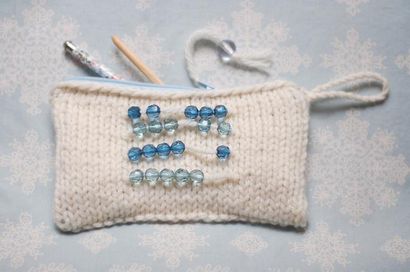 Knit Abacus Pouch