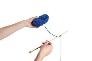 Leçons de tricot Moulage sur les techniques 4 étapes (avec photos)