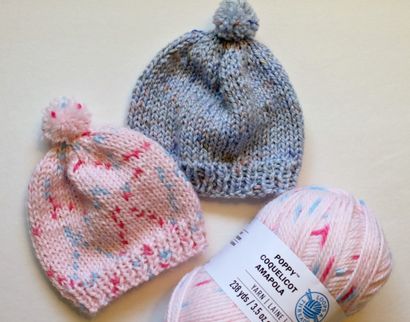 Tricot nouveau-nés Chapeaux pour les hôpitaux - Le Make Your Own Zone