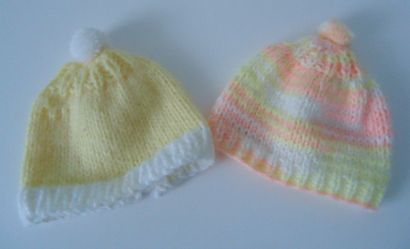 Stricke Neugeborene Hüte für Krankenhäuser - Das Erstellen Sie Ihre eigene Zone