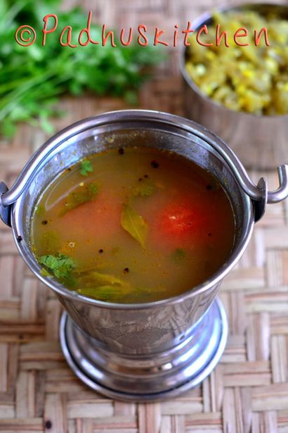 Kollu Rasam-Horse Gram Rasam Rezept (Suppe) -Ulava Charu, Padhuskitchen