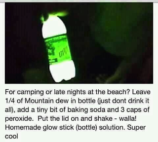 Kool oder Katastrophy Mountain Dew Glow Stick