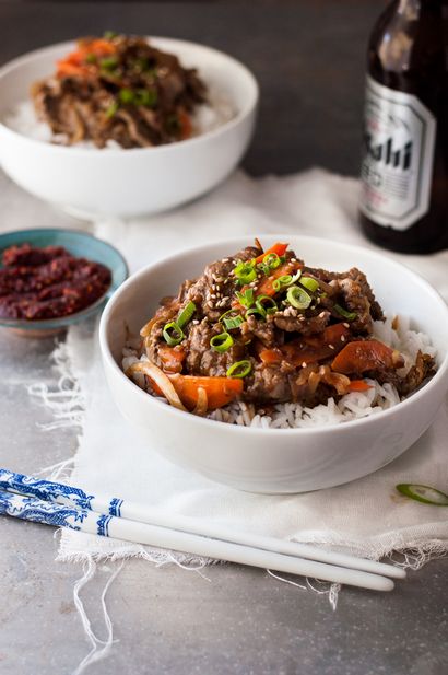 Korean Beef Bowl (Bulgogi - Korean BBQ Beef), RecipeTin Eats