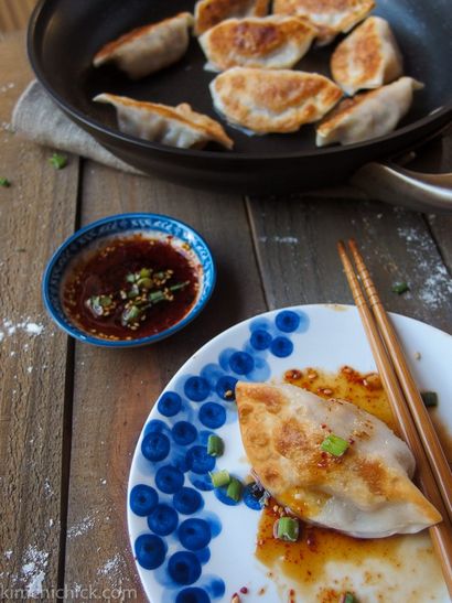 Coréen Kimchi Dumplings (Mandu)