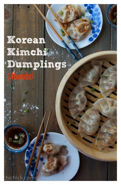 Coréen Kimchi Dumplings (Mandu)
