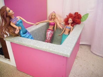 KRUSE bâtiment de l'atelier pour Barbie sur un budget