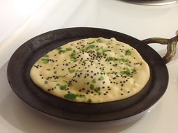 Recette Kulcha - Beurre facile Kulcha sans levure - Sans four