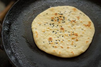 recette Kulcha, comment faire recette kulcha, recette kulcha sur tawa ou plaque chauffante