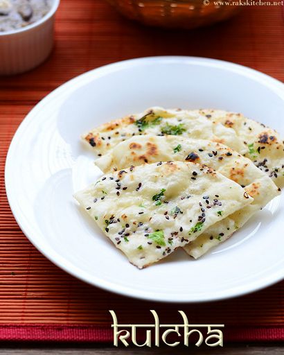 recette Kulcha, recette Plain kulcha - Raks Cuisine