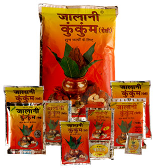 Kumkum inde, chandan poudre de kesar, sindoor, havan samagri, de la poudre pure kumkum, Pujan samagri,