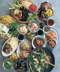 Kylie Kwong bateau à vapeur (vin Shao Hsing) Kylie Kwong Steamboat