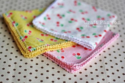 Lace Trim Handkerchief - Free Pattern - Tutorial, Craft Passion - Seite 2 von 2