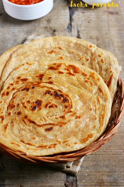 Lachha recette paratha, comment faire Lacha paratha