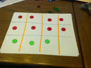 Terrain de mathématiques Fractions Ajout des fractions à l'aide de grilles