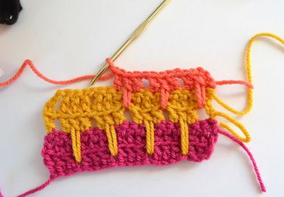 Larksfoot Crochet Stitch-Tutorial - Traum ein wenig größer