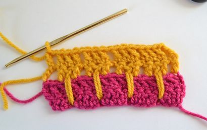 Larksfoot Crochet Stitch-Tutorial - Traum ein wenig größer