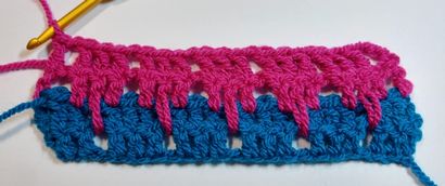 Larksfoot Stich Step-by-Step Crochet Stitch-Tutorial