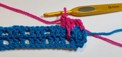Larksfoot Stich Step-by-Step Crochet Stitch-Tutorial