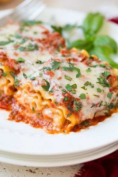 Rouleaux de lasagne - Cuisson chique (roulis) Rouleaux de lasagne - Cuisson Classy