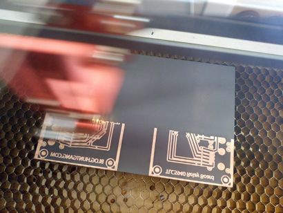 Laserschneider PCB Etching Tutorial