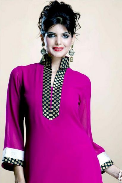 Dernières Indien Pakistanais Meilleur Neck ligne (Gala) conçoit 2014-2015 pour les filles