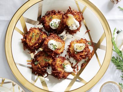 Latke Recettes - Lumière de cuisson