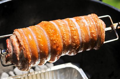 Lechon Liempo Filipino Rotisserie Schweinebauch-Rezept