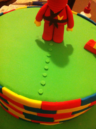 Lego Ninja Kuchen Tutorial
