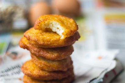 Licht und Airy Akara (Bean Fritters), Essen Nigerian