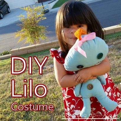 Lilo Costume, facile bricolage et des instructions de poupée scrump