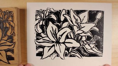 Linogravure - Relief Printmaking