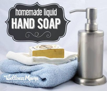 Liquide Recette de savon pour les mains - Bien-être maman