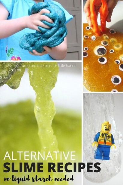 L'amidon liquide Slime recette pour faire Slime avec les enfants