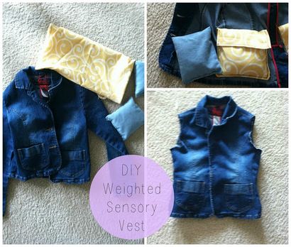 Little Miss Kimberly Ann DIY Weighted sensorielle Gilet pour les enfants atteints d'autisme (peu) Little Miss Kimberly Ann DIY Weighted sensorielle Gilet pour les enfants atteints d'autisme