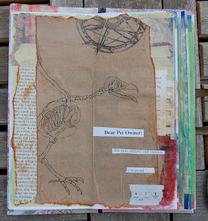 Live Your Art indésirable Mail Art Journal Tutorial