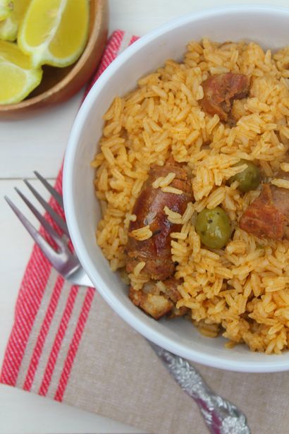 Locrio de longaniza (riz à la saucisse de porc) - Johanny - Kitchen