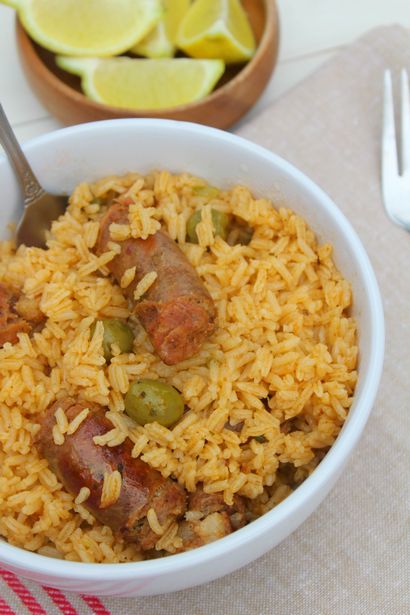 Locrio de longaniza (riz à la saucisse de porc) - Johanny - Kitchen (de Locrio) Locrio de longaniza (riz à la saucisse de porc) - Johanny - Kitchen