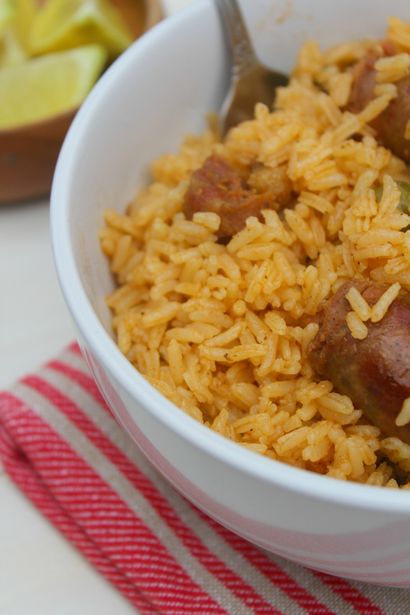 Locrio de longaniza (riz à la saucisse de porc) - Johanny - Kitchen