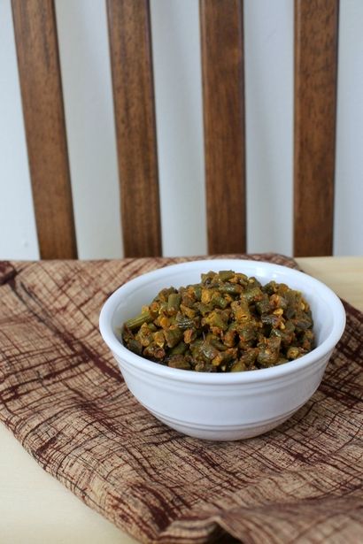 Haricots longs recette sabzi (Comment faire de longs grains de recette sabzi)