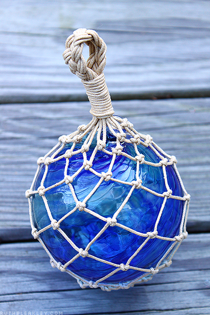 Regardez ce que je fait aujourd'hui! Un flotteur de pêche verre main liée net! Ruth Bleakley - Studio (main) Regardez ce que je fait aujourd'hui! Un flotteur de pêche verre main liée net! Ruth Bleakley - Studio