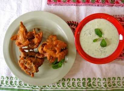 L'amour est - un Punjabi Pakora, Kiran - Club de cuisine (de l'amour) L'amour est - un Punjabi Pakora, Kiran - s Club de cuisine